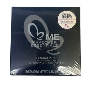 ME Makeover Essentials Lashing Out Eyeshadow False Eyelash Kit Sealed New